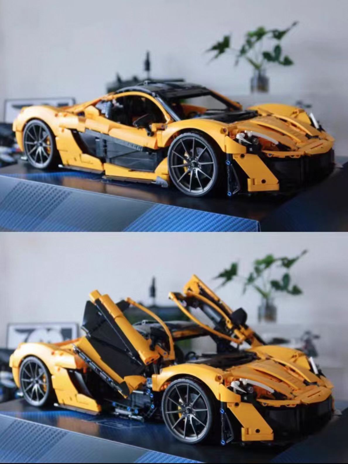 Technic™ McLaren P1™ (3893 PCS) 1:8 Flagship Hypercar Model ✨ Product Highlights