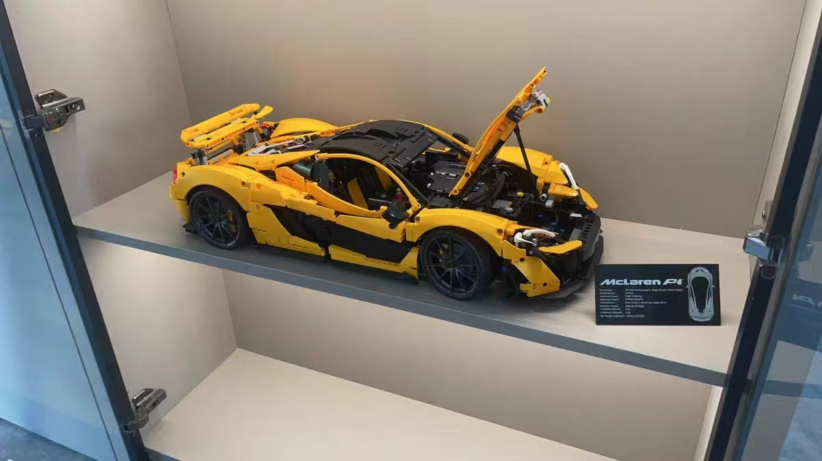 Technic™ McLaren P1™ (3893 PCS) 1:8 Flagship Hypercar Model ✨ Product Highlights