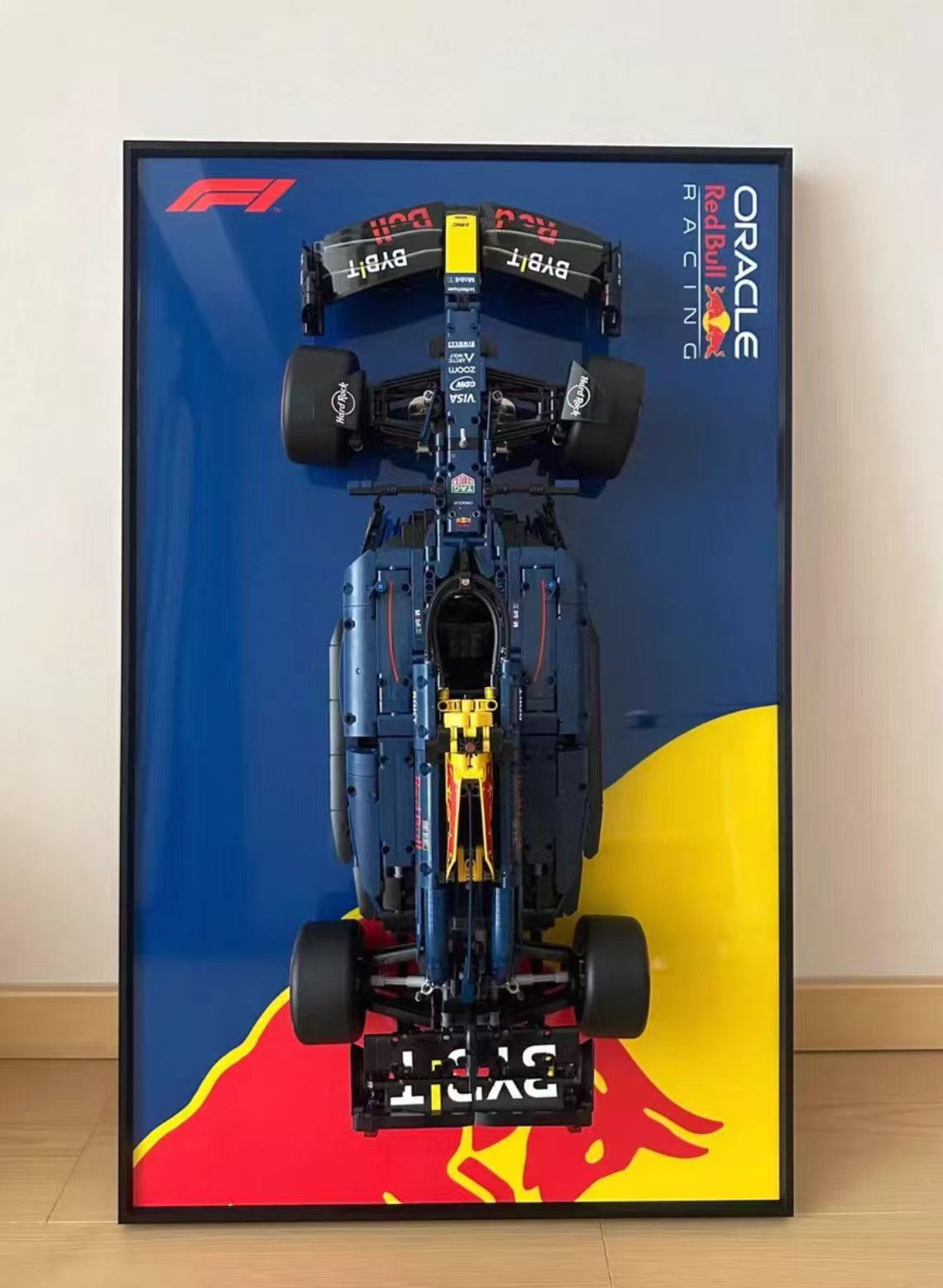 Red Bull Racing F1 Building Blocks Model 1:8 Scale | 1639PCS | Finished & Free Assembly | Premium ABS