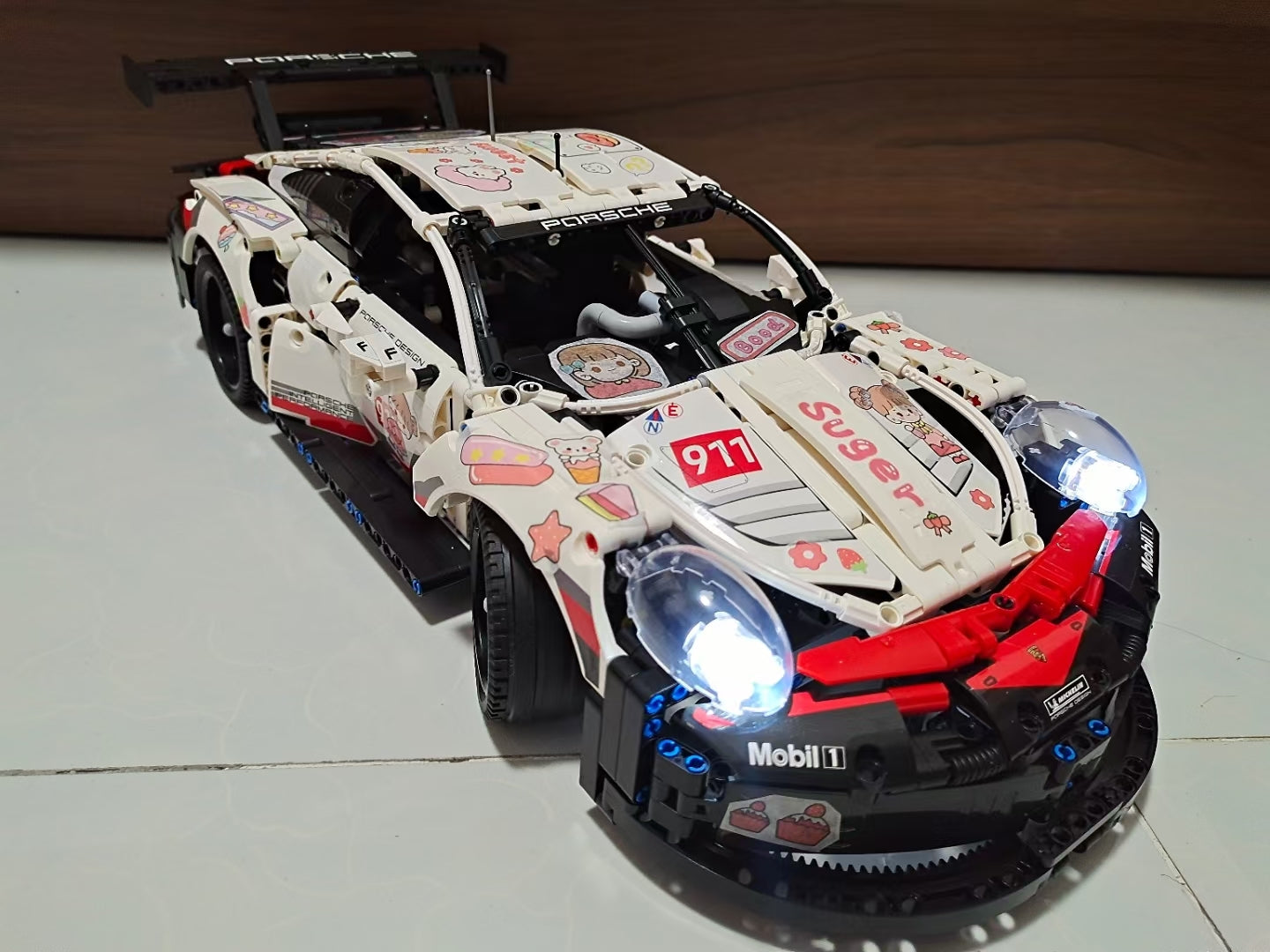 Porsche 911 RSR Race Car Model (1:1 Replica)