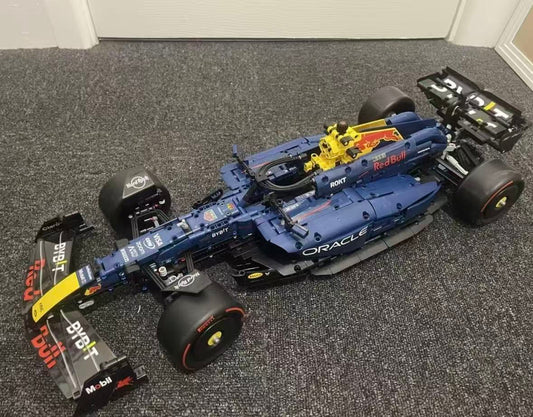 Red Bull Racing F1 Building Blocks Model 1:8 Scale | 1639PCS | Finished & Free Assembly | Premium ABS