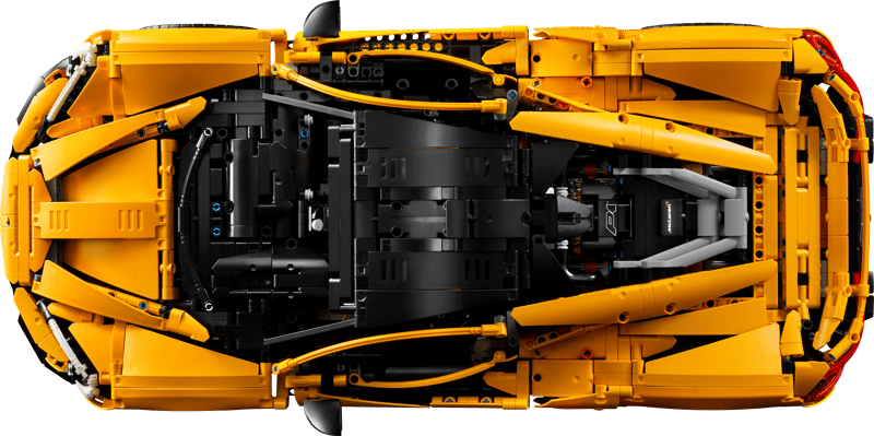 Technic™ McLaren P1™ (3893 PCS) 1:8 Flagship Hypercar Model ✨ Product Highlights